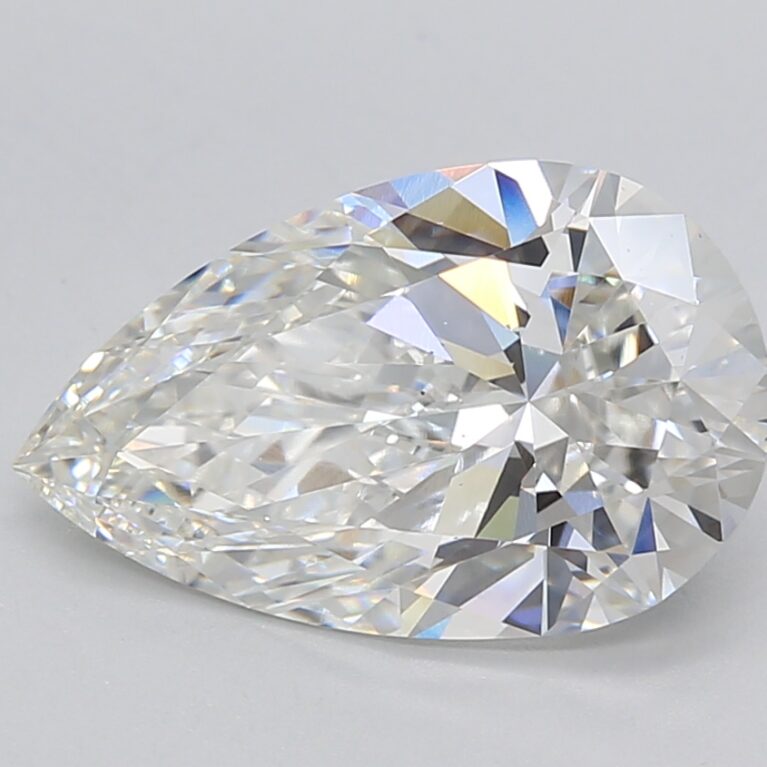 2.89 ct Pear Lab-Diamond