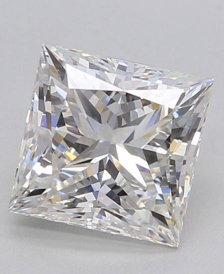 3.01 ct Princess Lab-Diamond