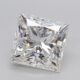 3.01 ct Princess Lab-Diamond