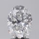 2.43 Karat Owal Laboratoryjne