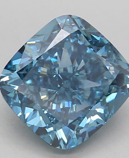 3,03 Carat Cushion Lab Grown