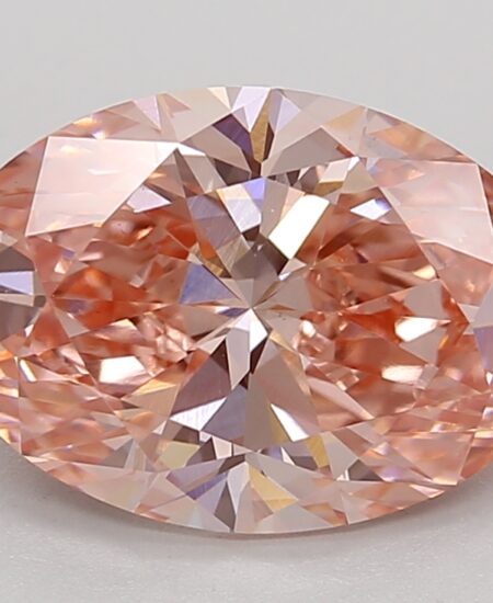 3.1 ct Oval Lab-Diamond