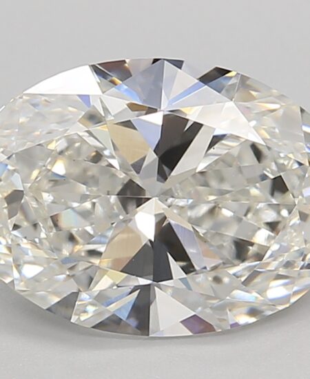 3 ct Oval Lab-Diamond