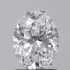 1.00 Karat Owal Laboratoryjne