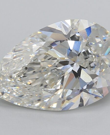 5,01 Carat Pear Lab Grown