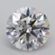2,75 Carat Round Lab Grown