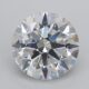 2,01 Carat Round Lab Grown