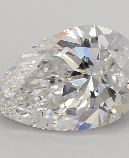 3,52 Carat Pear Lab Grown