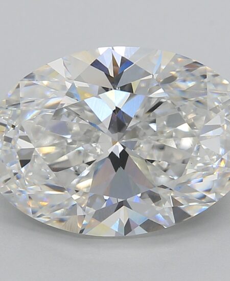 5,51 Carat Oval Lab Grown