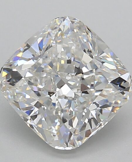 2,52 Carat Cushion Lab Grown