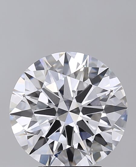4,03 Carat Round Lab Grown