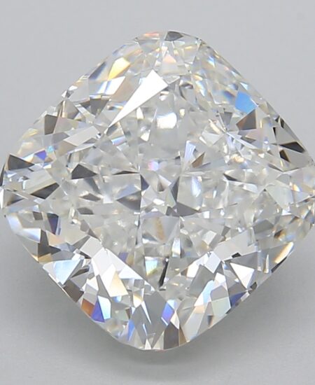 5 ct Cushion Lab-Diamond