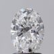1,51 Carat Oval Lab Grown