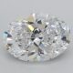 2,02 Carat Oval Lab Grown