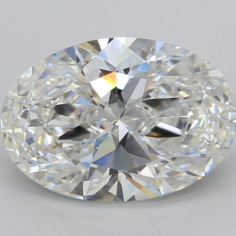4,52 Carat Oval Lab Grown
