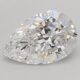 1.02 ct Pear Lab-Diamond
