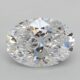 1.52 ct Oval Lab-Diamond